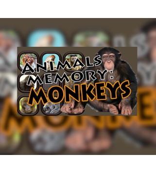 Animals Memory: Monkeys Steam Key GLOBAL